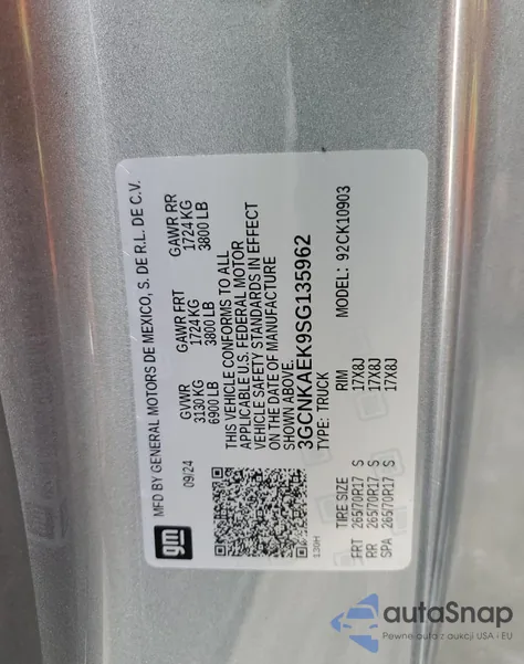 3GCNKAEK9SG135962